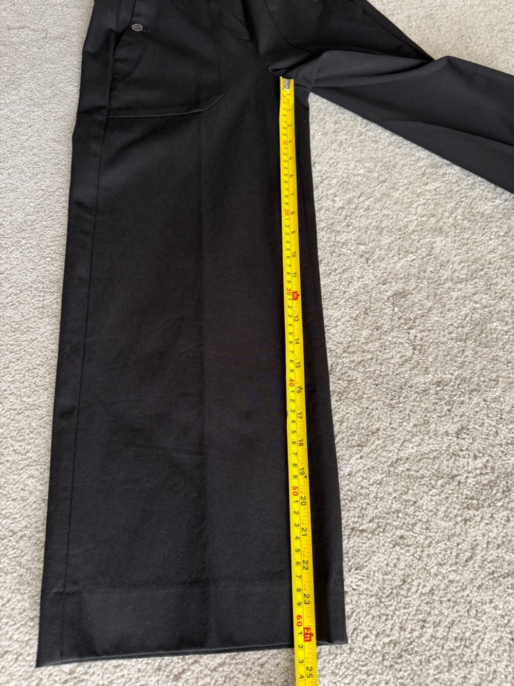 J.Crew Sydney Wide Leg Crop Pants Black 2P Petite High Rise Stretch NWT Womens - Picture 9 of 13